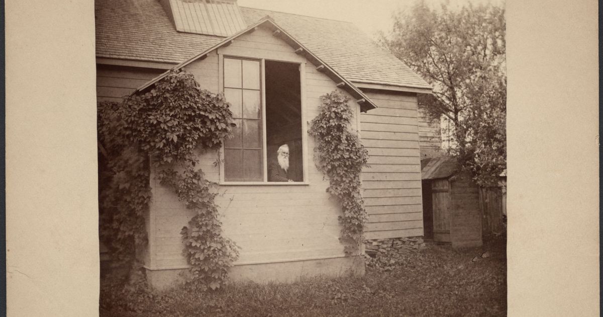 Erastus Dow Palmer in his Studio